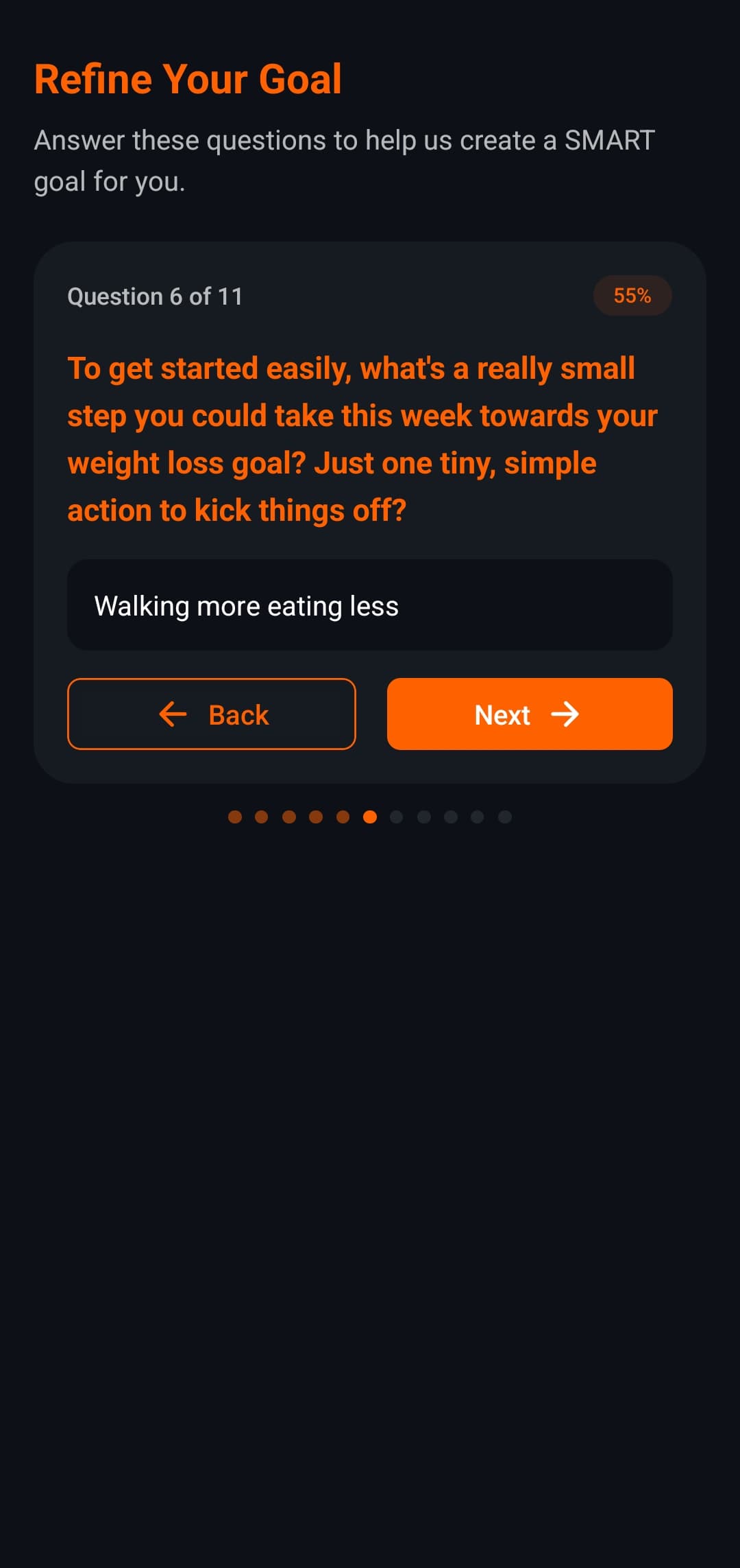 SMART Goal Question 4
