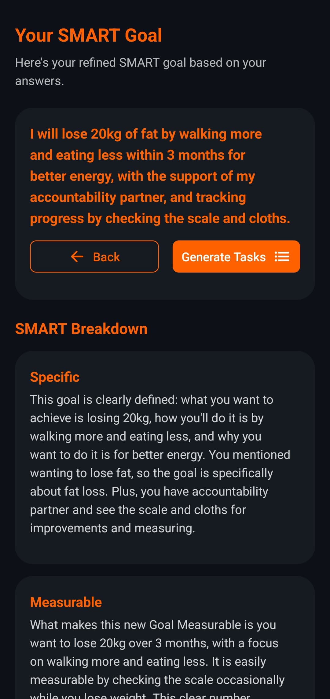 SMART Goal Complete
